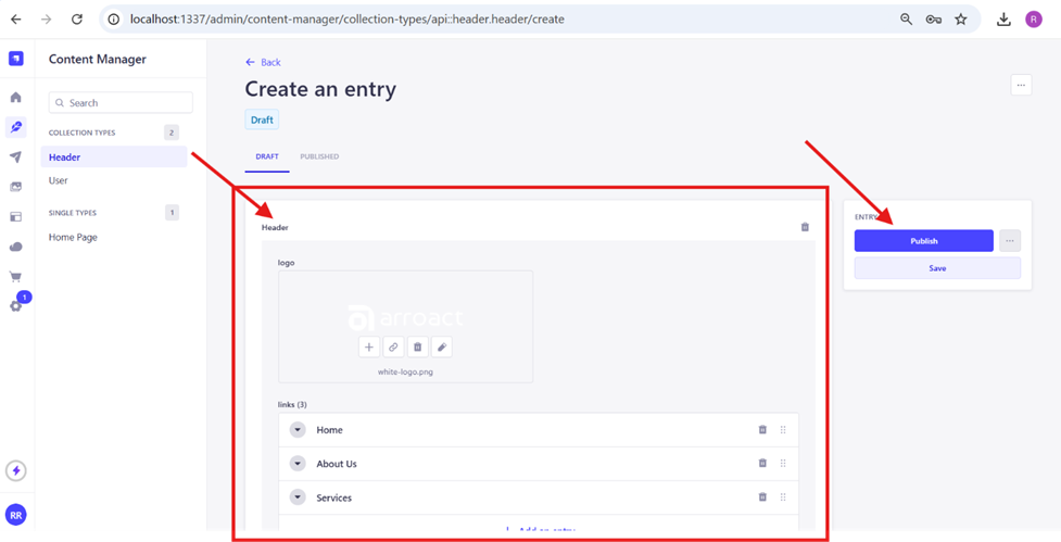 CreateEntry