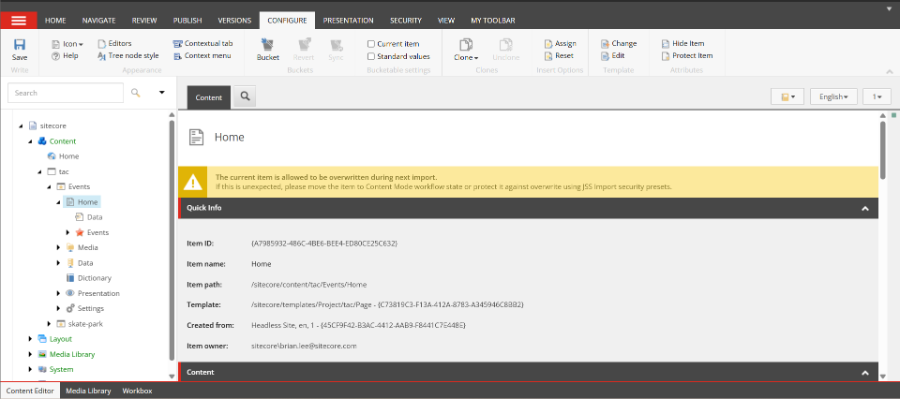 Sitecore Branch-1